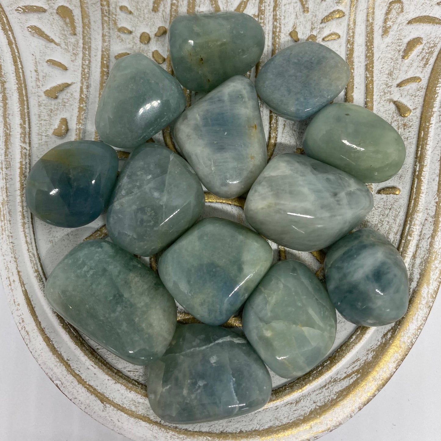 Aquamarine Tumble Gesmtones