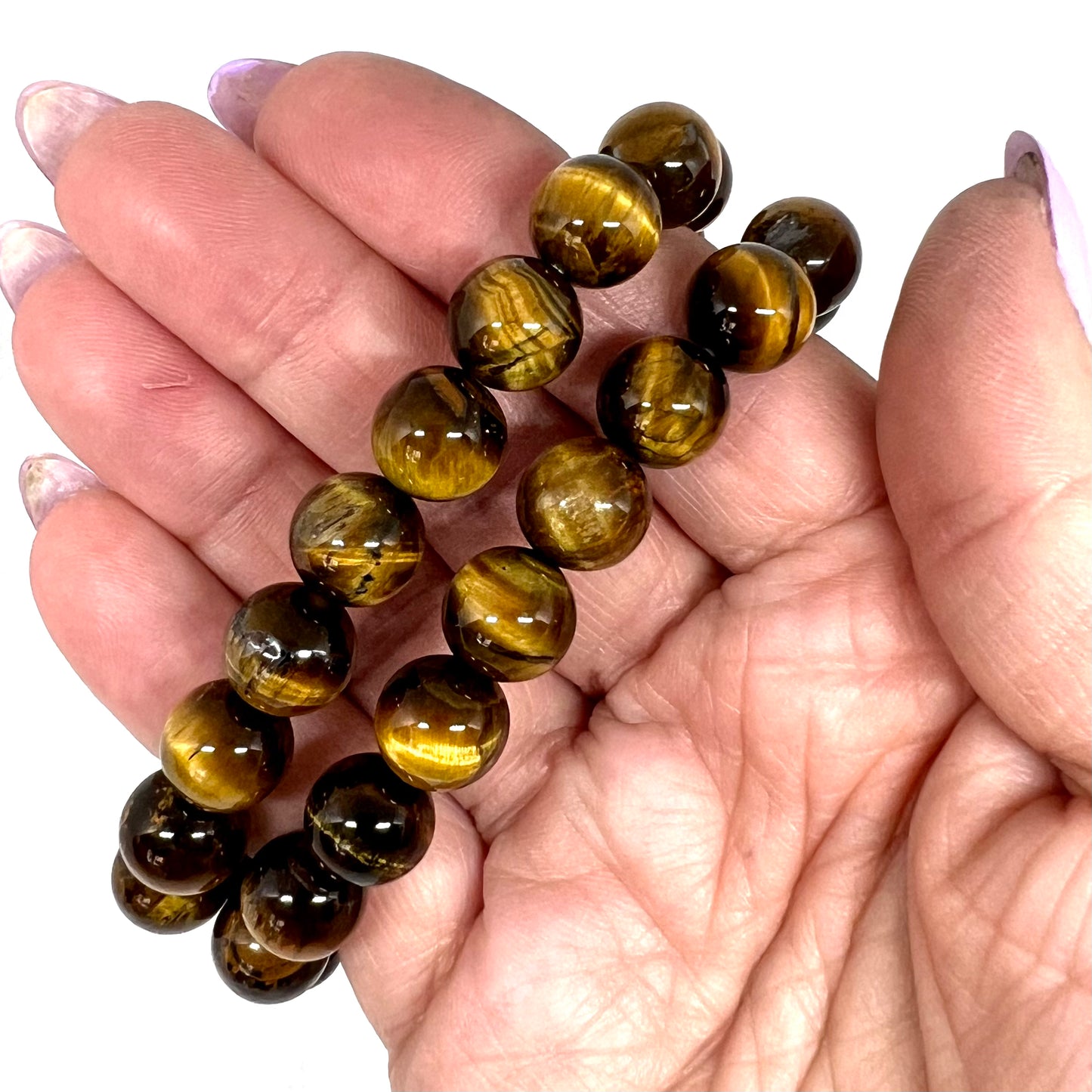 Tigers Eye 8mm bracelet - confidence courage Australia