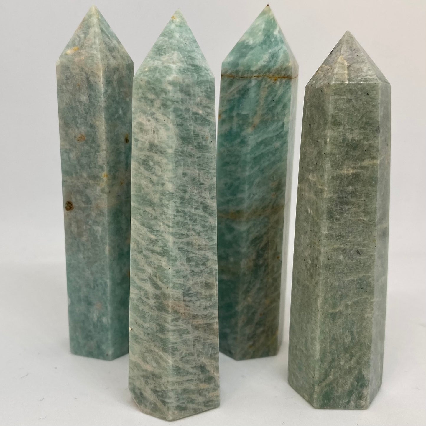 Amazonite point tower gemstone