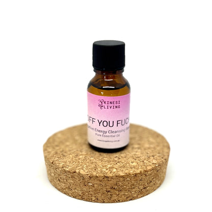Off You Fuck Obsidian Crystal infused Energy Cleansing Blend