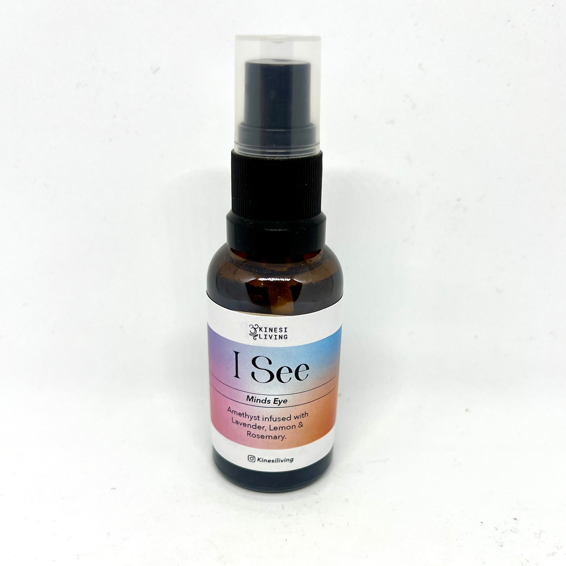 Third Eye Chakra essential oil spray 50ml Amethyst infused - meditation intuition environmental aromatherapy sixth chakra Australia