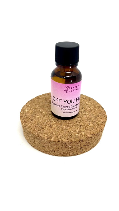 Off You Fuck Obsidian Crystal infused Energy Cleansing Blend