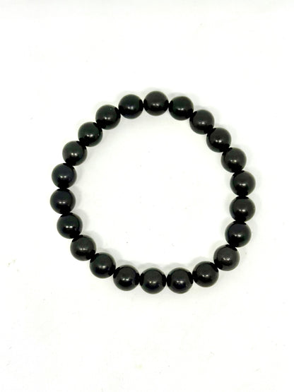 Shungite Bracelet 8mm - Ultimate EMF Protection & Grounding Australia
