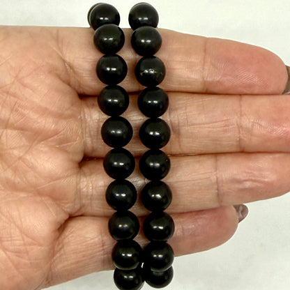 Shungite Bracelet 8mm - Ultimate EMF Protection & Grounding Australia
