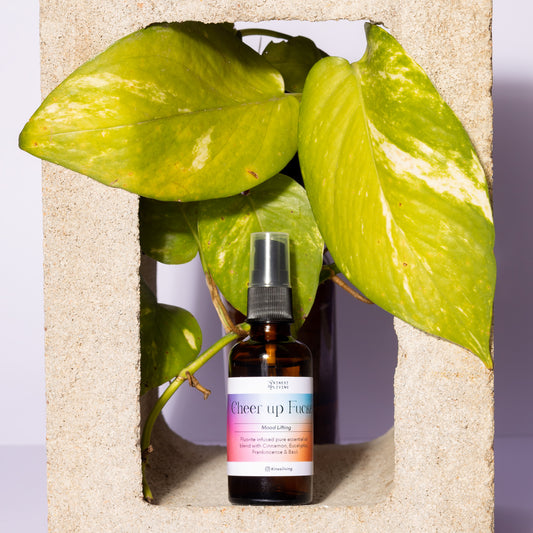 Cheer Up Fucker Fluorite Crystal infused Mood Lifting Blend