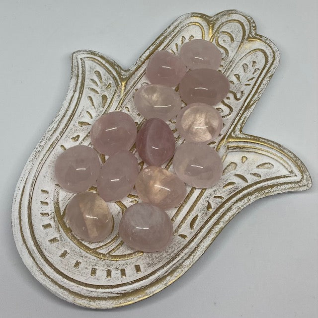 Rose Quatz healing crystal extra pouches for water bottles