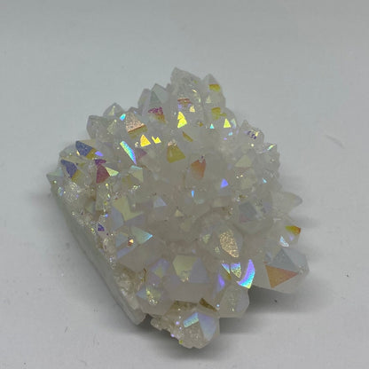 Large  Angel Aura Quartz Cluster Gemstone