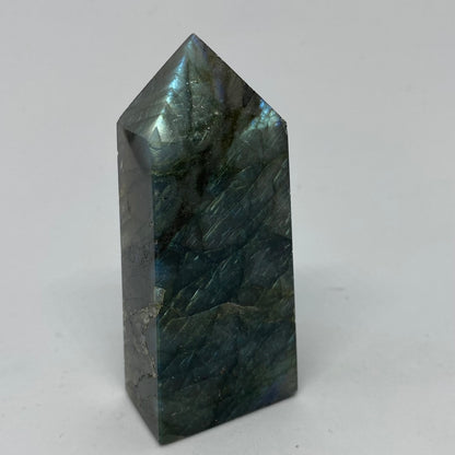 Labrodorite healing crystal tower point