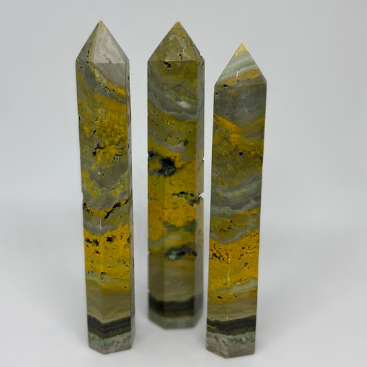 Large Bumblebee Jasper Points Tower