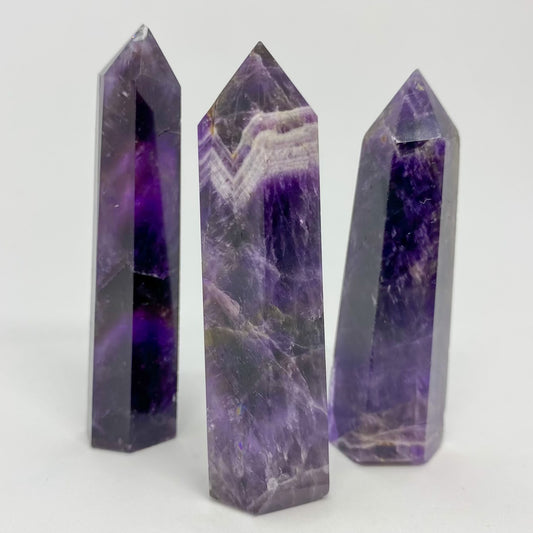 Amethyst Healing Crystal Point Towers