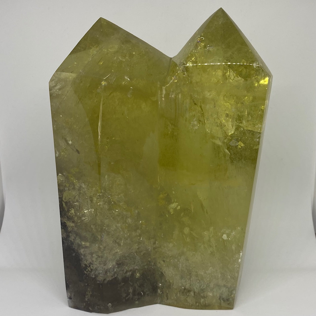 Smoky Citrine Quartz Healing CrystaL - Double Point Huge Tower - 3.3kg