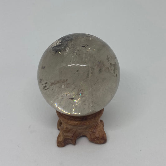 Large Smokey Quartz Healing Crystal Sphere