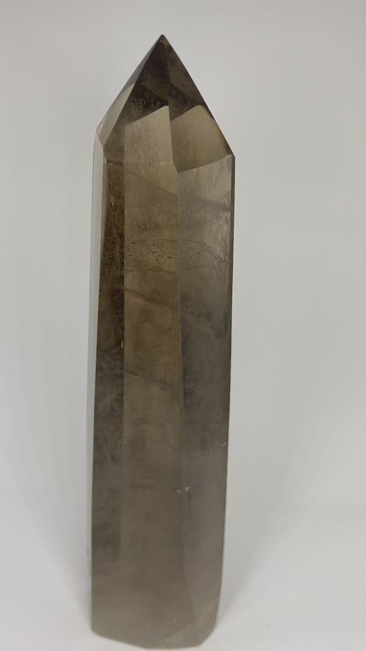 Large Smokey Quartz Point Tower