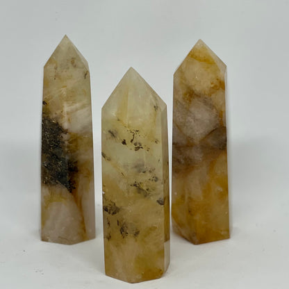Golden Healer Crystal Point Towers