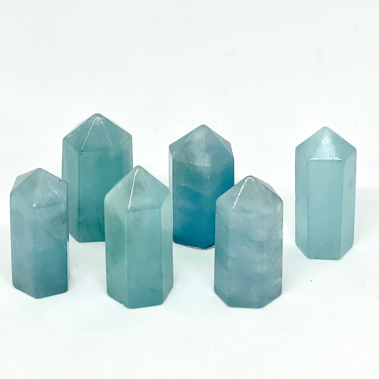 Small Aquamarine Crystal Point