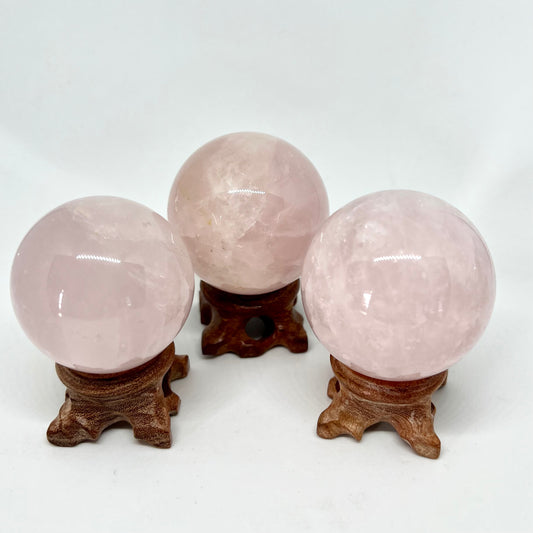 Rose Quartz Sphere