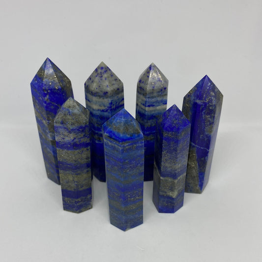 Lapis Lazuli Crystal Tower Point