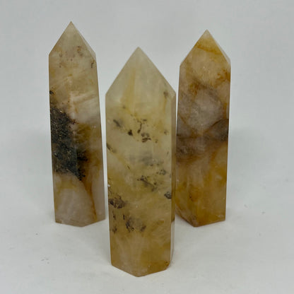Golden Healer Crystal Point Towers