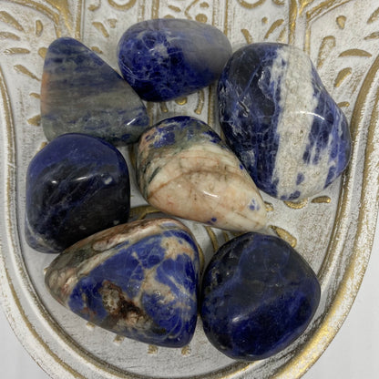 Sodalite tumble XL healing crystal and gemstones