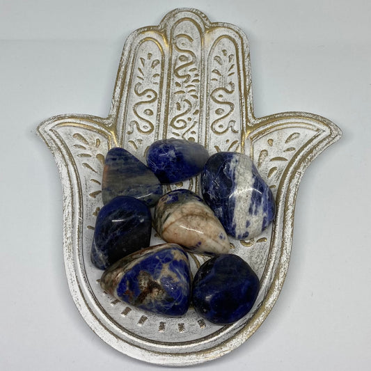 3-5cm - sizes Sodalite tumble XL healing crystal and gemstones