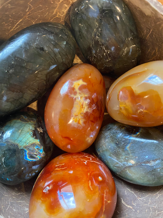 Labradorite Palm Stone