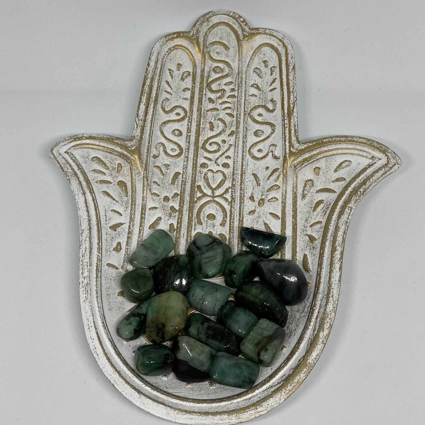 Emerald Healing Crystal Tumble Stone
